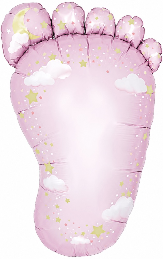 Agura (33''/84 см) Фигура, Ножка, Розовый, 1 шт. в уп.