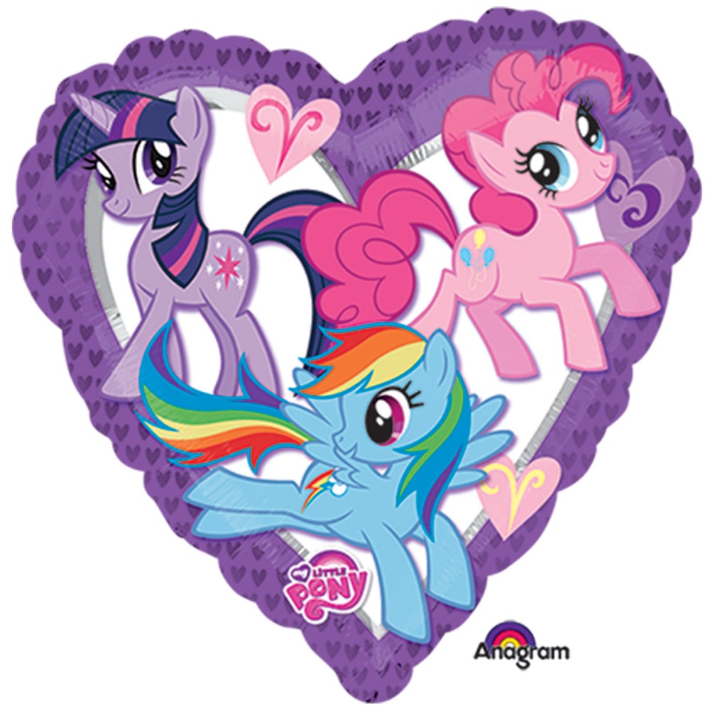 А 18" My Little Pony сердце S60.