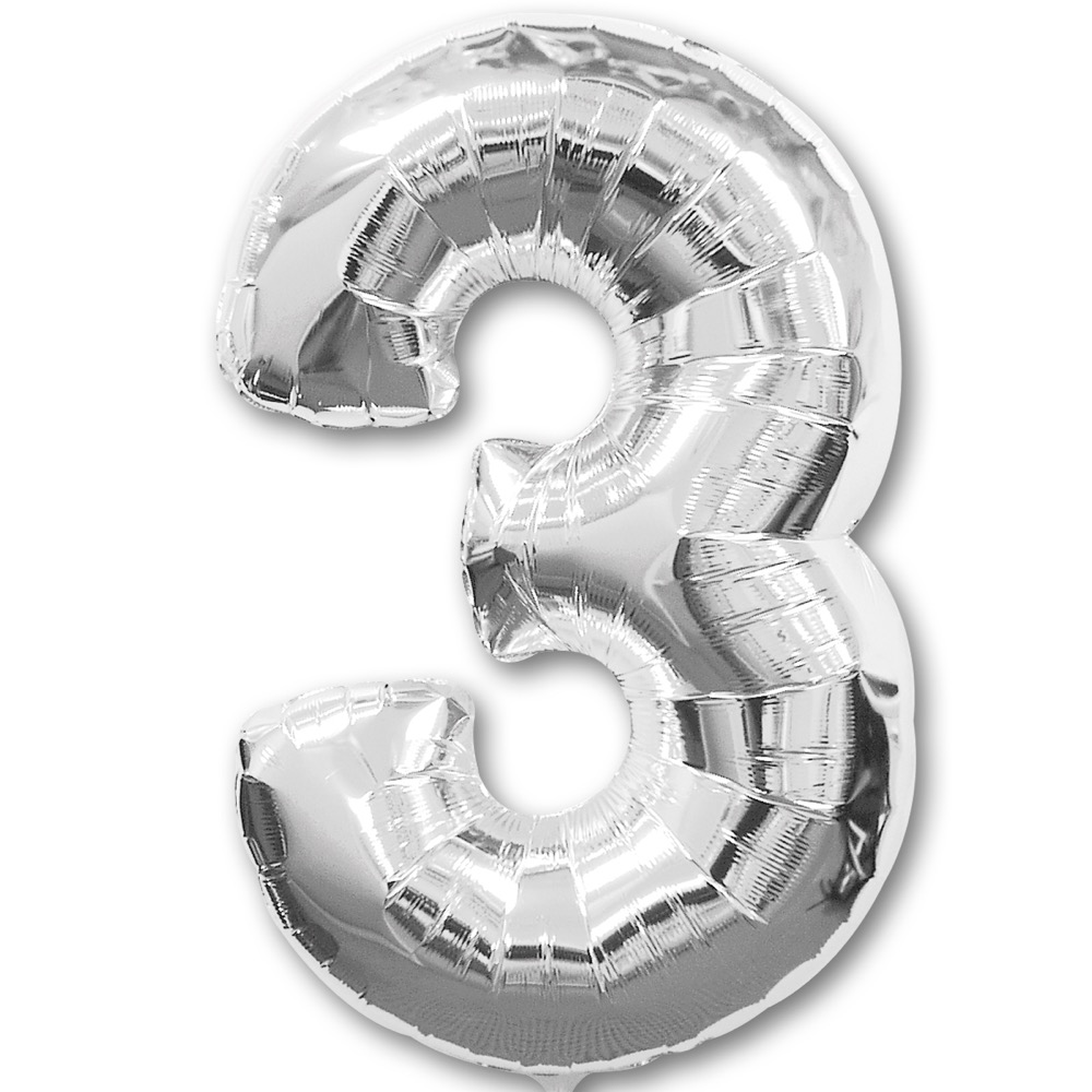 А ЦИФРА 3 Silver