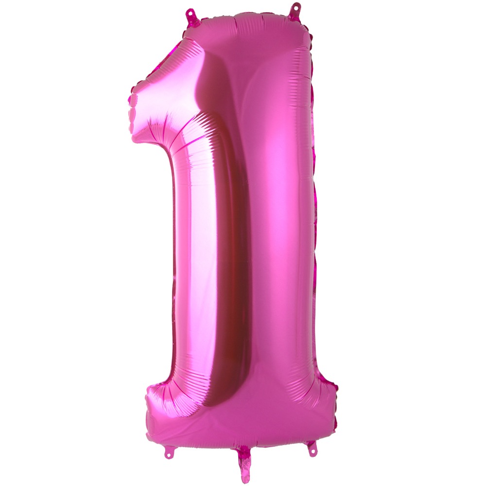 Г ЦИФРА 1  40" Pink