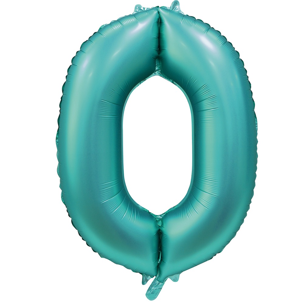 К ЦИФРА 0  40" Сатин Teal