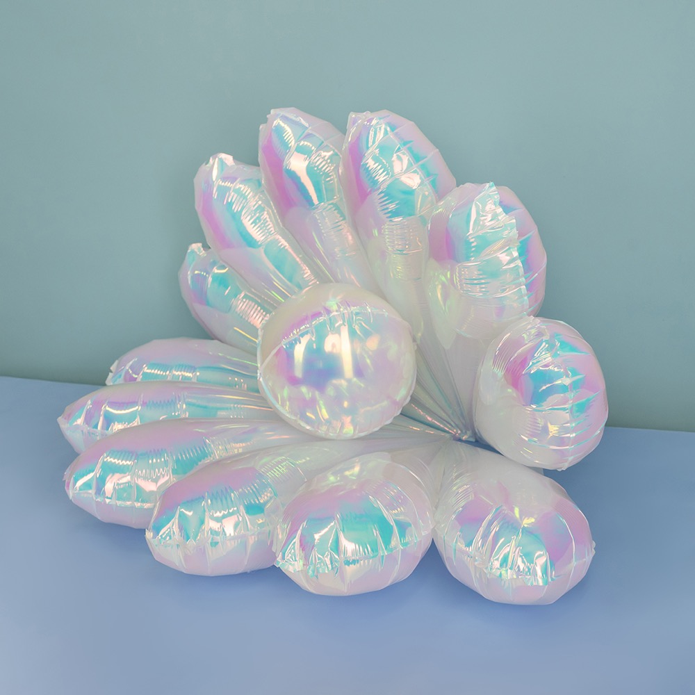 Falali 3D (40''/102 см) Звезда, Составная, Жемчужный, Хамелеон, 1 шт. в уп. 3