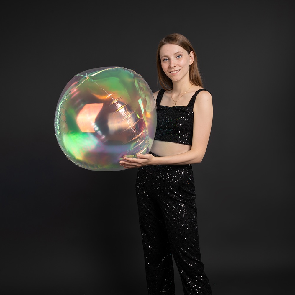 Falali 3D (32''/81 см) Сфера, Прозрачный, Хамелеон, 1 шт. в уп. 5