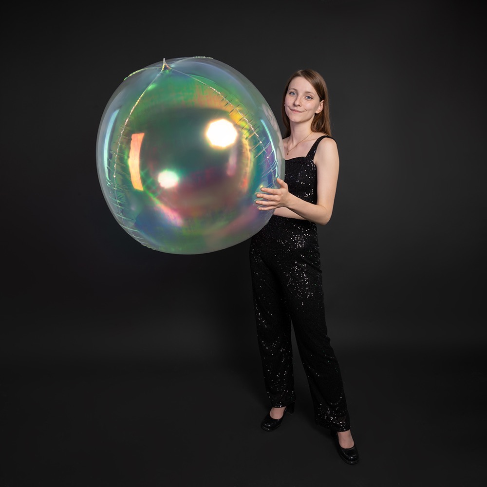 Falali 3D (50''/127 см) Сфера, Прозрачный, Хамелеон, 1 шт. в уп. 5