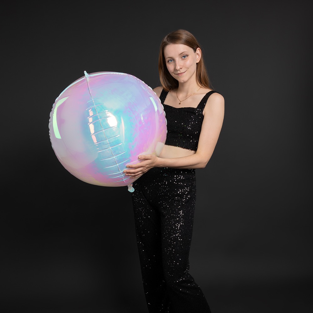 Falali 3D (32''/81 см) Сфера, Жемчужный, Хамелеон, 1 шт. в уп. 5
