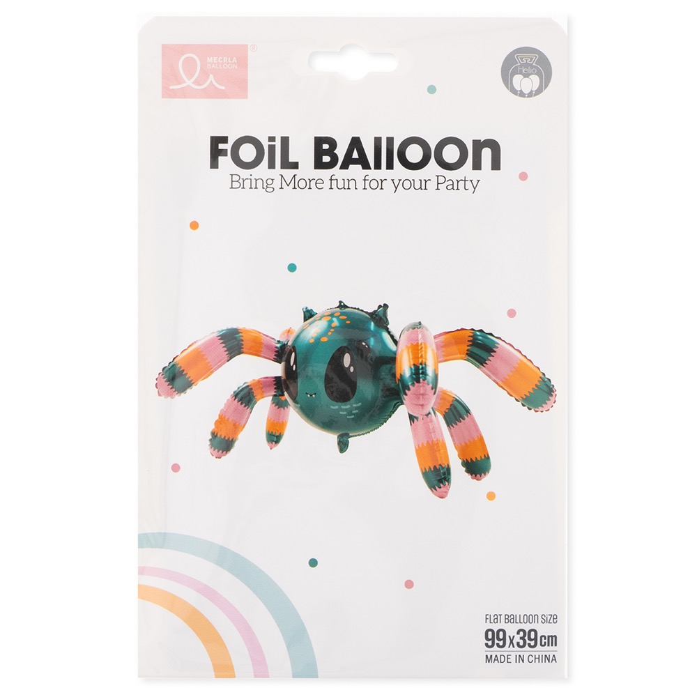 Falali (25''/64 см) Фигура 3D, Яркий паучок, 1 шт. в уп. 9