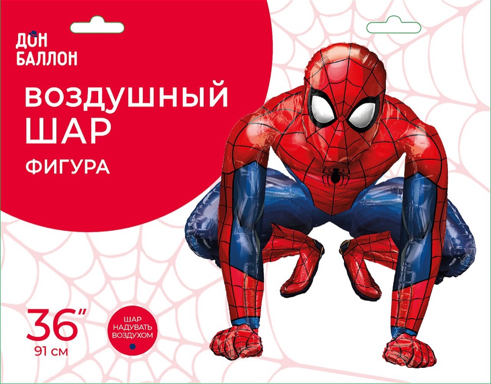 Falali (36''/91 см) Фигура 3D, XXL, Герой Паук, 1 шт. в уп. 6
