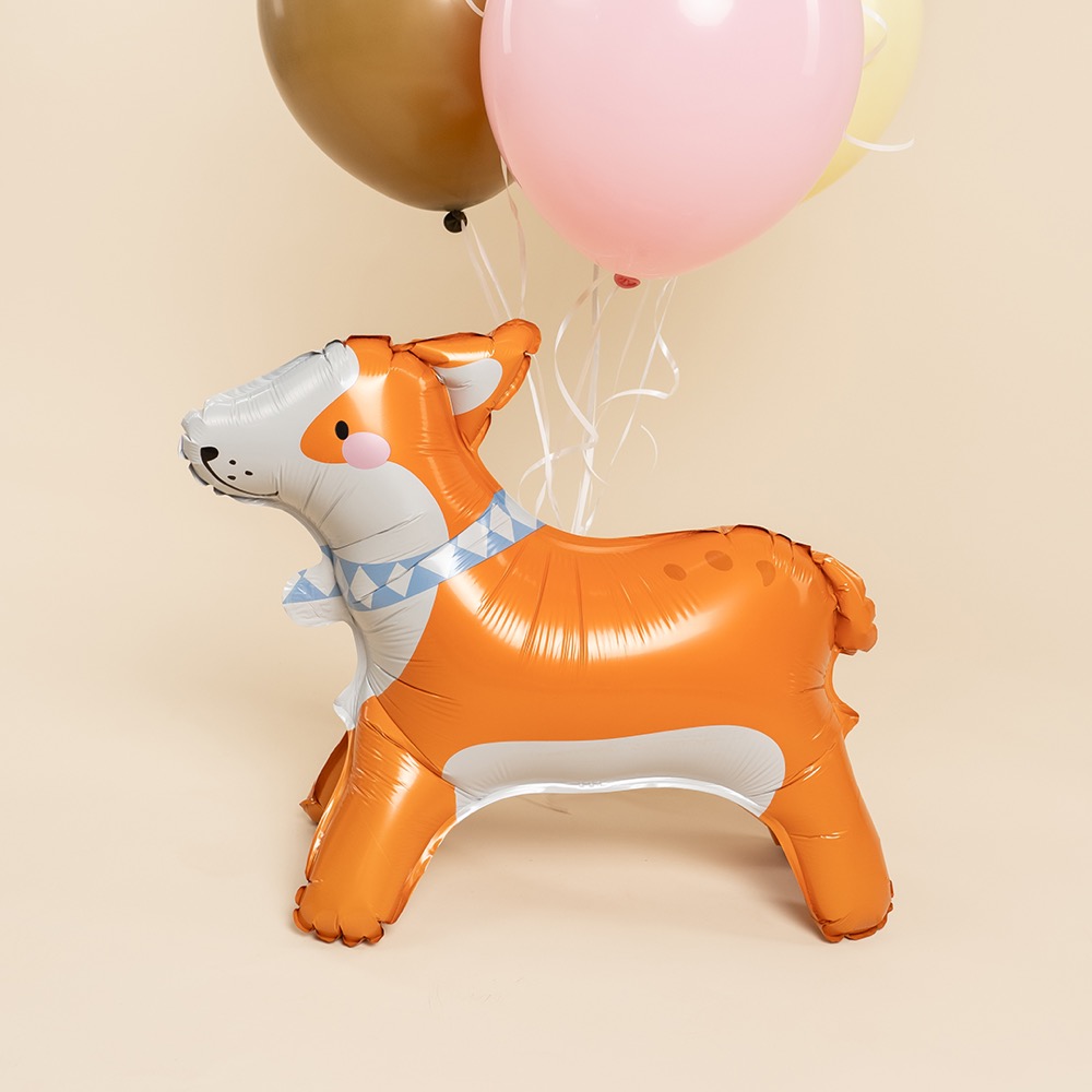 Falali (22''/56 см) Фигура 3D, Корги, 1 шт. 5