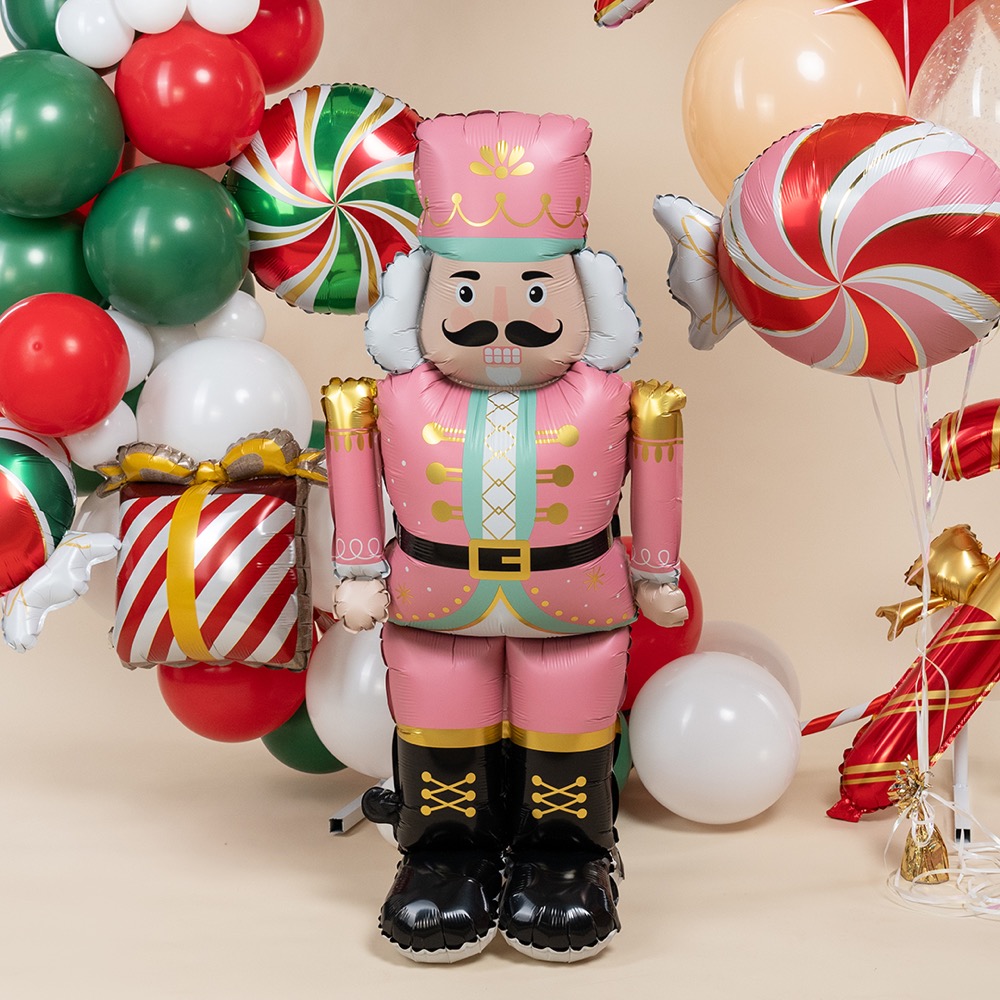 Falali (48''/122 см) Фигура 3D, Щелкунчик, Розовый, 1 шт. в уп. 3