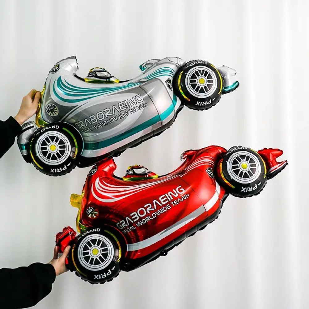 Falali (43''/109 см) Фигура, Гоночный автомобиль, Формула 1, Красный, 1 шт. 3