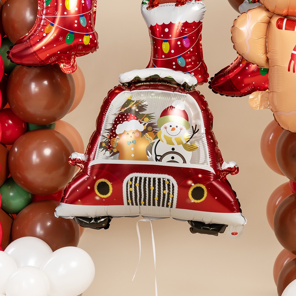 Falali (22''/56 см) Фигура, Новогодний автомобильчик, 1 шт. в уп. 3