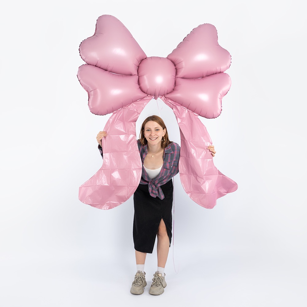Falali (68''/173 см) Фигура, Бант, Розовый, 1 шт. в уп. 2