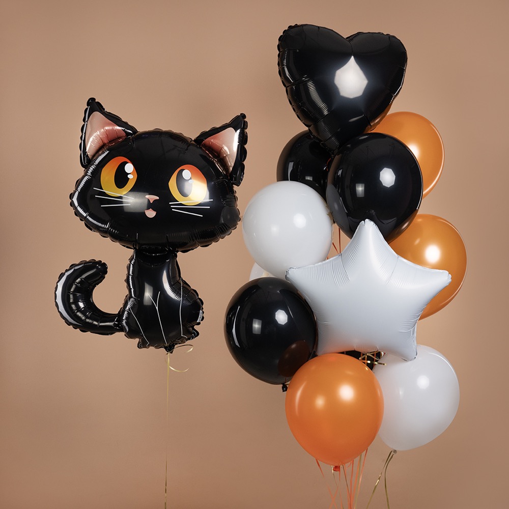 Flexmetal (36''/91 см) Фигура, Котенок, Черный, 1 шт. 2