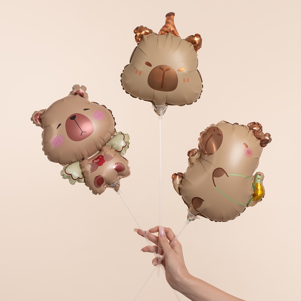 Falali с клапаном (14''/36 см) Мини-фигура, Капибара в колпачке, 1 шт. 2