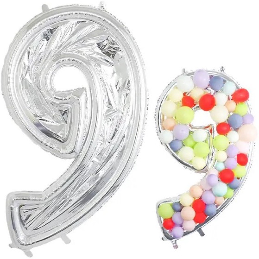 Falali (65''/165 см) Цифра, 9 Каркасная, 1 шт. в уп. 4