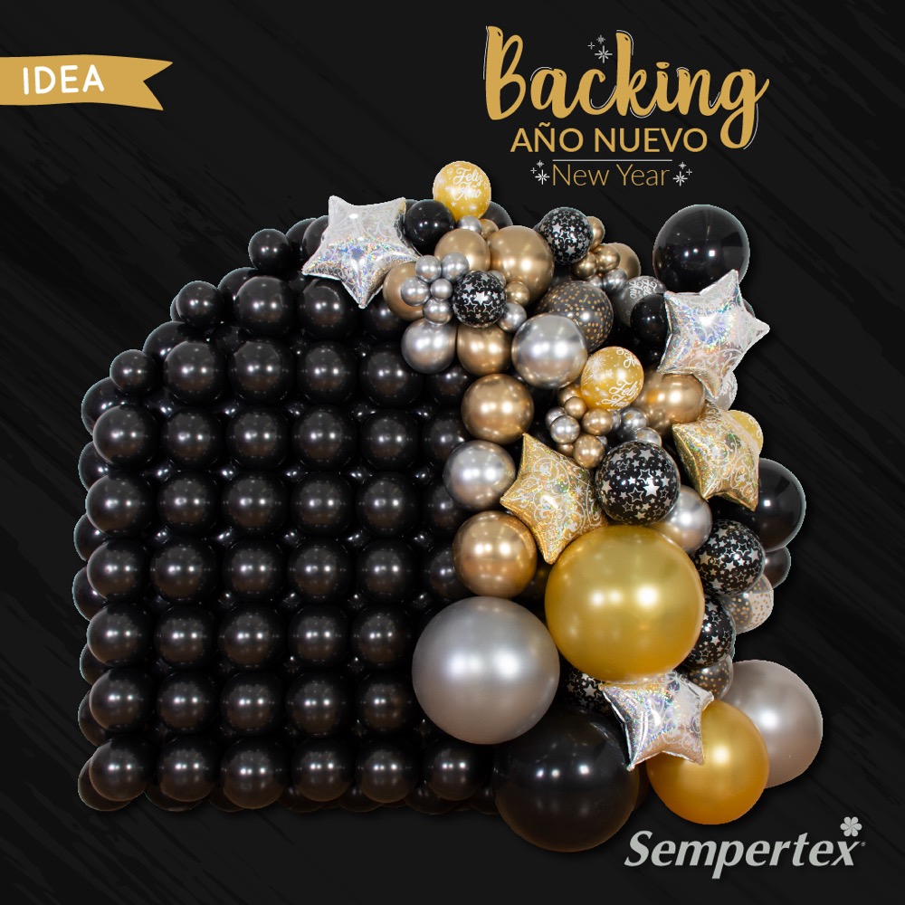 Sempertex S.A. (12''/30 см), Черный (080), пастель, 50 шт. 13