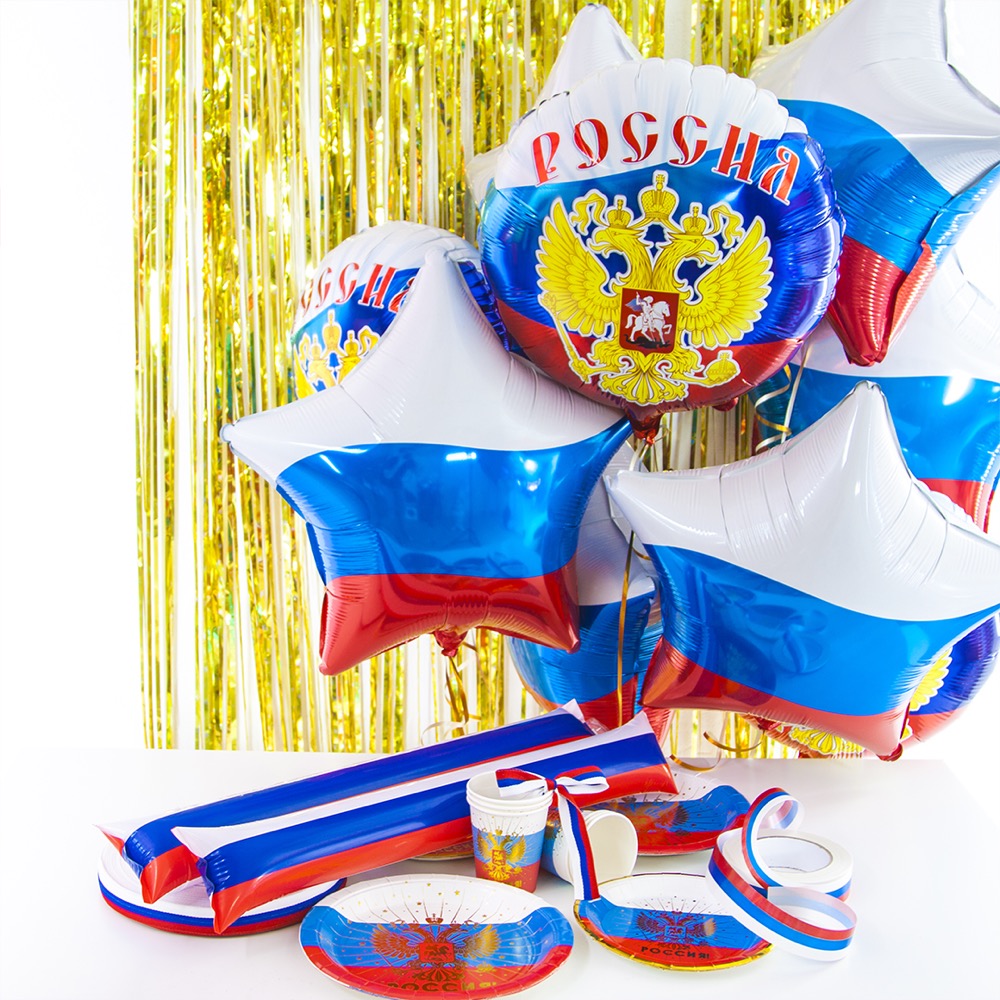 Лента полипропиленовая (3 см*50 м) Триколор, 1 шт. 3